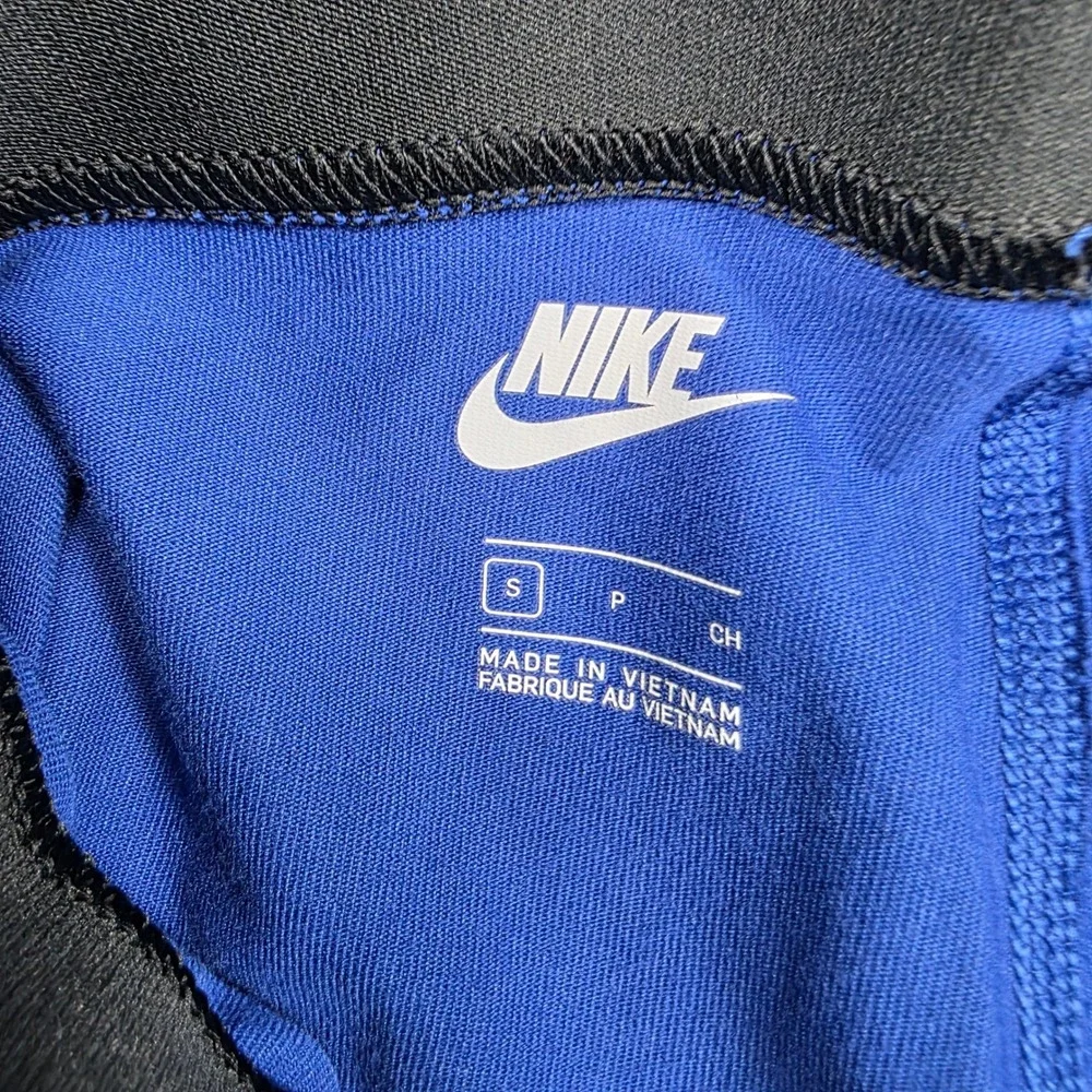 Nike Leggings Womens Small Blue Skinny High Rise Just‎ Do It Stretch Solid